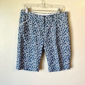 Peter‎ Millar Women’s Wicking Golf Shorts Paisley Print size 6